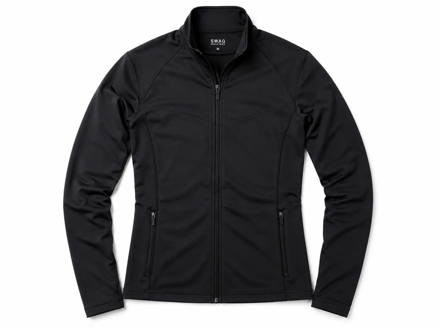 Custom activewear jacket production