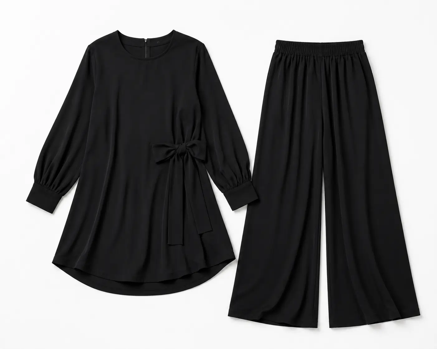 Custom modest dress production