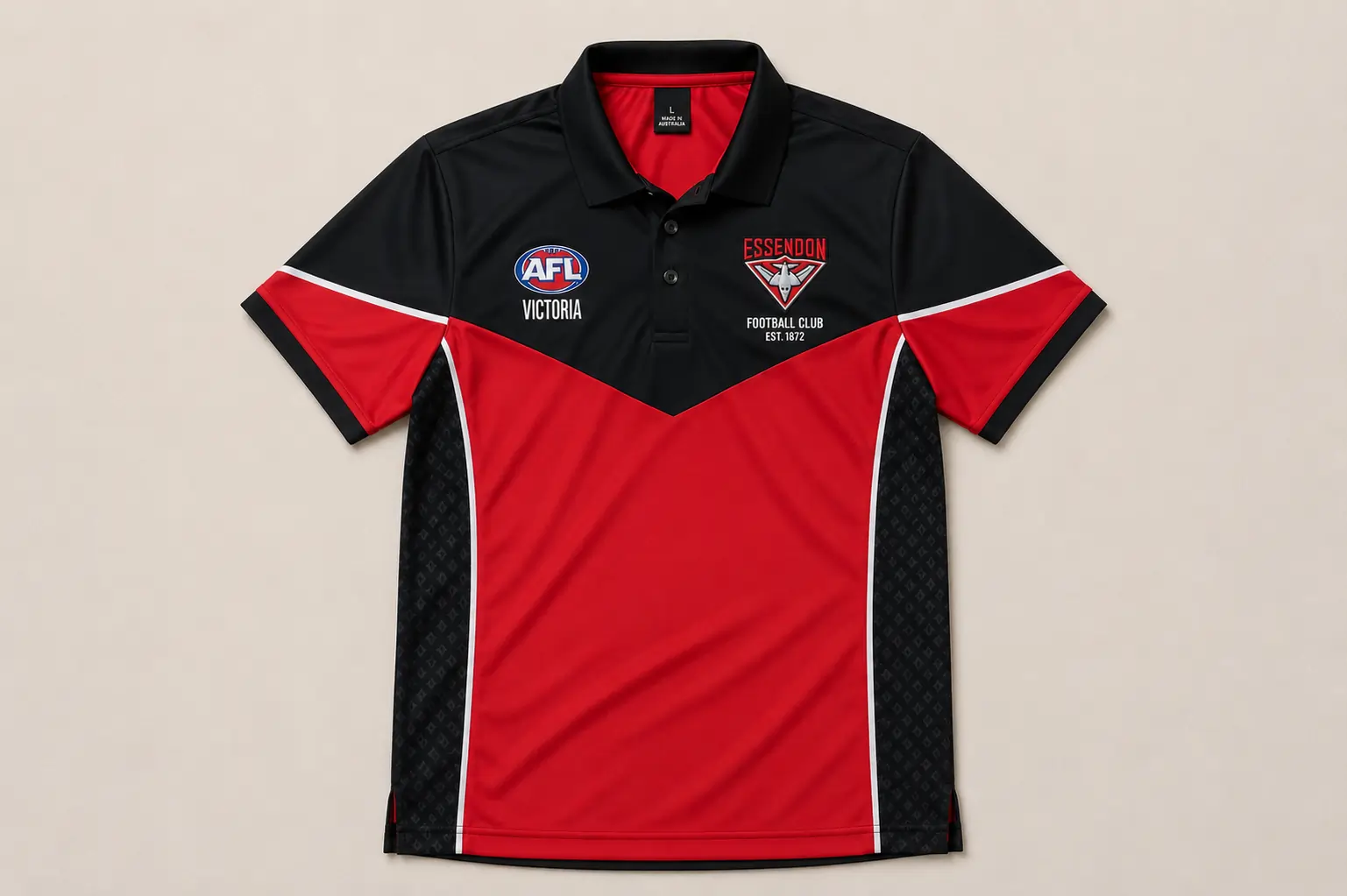 Custom screen printing on uniform
