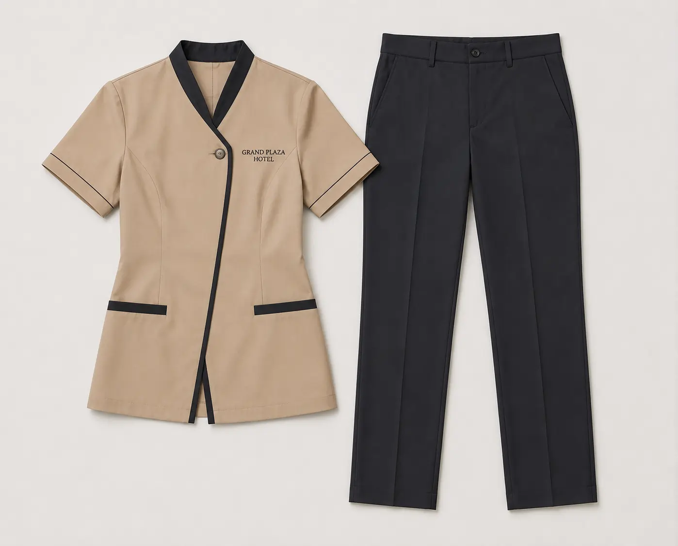 Custom hospitality uniform production